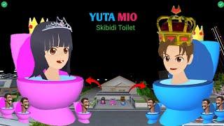 YUTA MIO Skibidi Toilet Zombie  | SAKURA School Simulator Horror Drama 