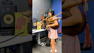 Scottish-Indian bagpipe fusion! Sampled a popcorn CRUNCH and turned it into a sickk drop #shorts