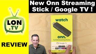 Walmart's New $15 Onn Streaming Stick Runs Google TV but is 1080p only - Full Review