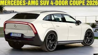 2026-2027 New Mercedes-AMG SUV 4-door Coupe - First Look!