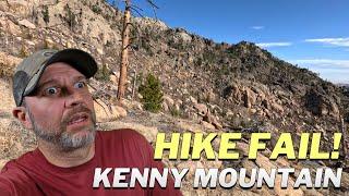 Don't Follow the Cairns! Hiking Kenny Mountain [Roosevelt National Forest]