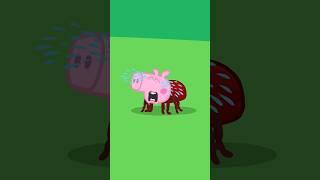 George Pig bitten by a spider #peppapig #peppapigparody #funnycartoon