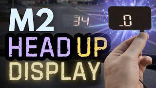 M2 Car Head Up Display HUD. If you like basic, you will love it