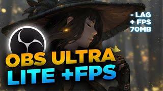 OBS ULTRA LITE +BAIXO CONSUMO DE CPU! FAZER LIVE EM PC SUPER FRACO