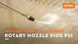 Rotating Nozzle 5100 PSI | STIHL Pressure Washer Accessory