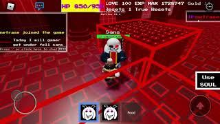 Undertale monster battles underfell sans