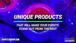 DMXR REMOTE GLOW RF DMX Event, Nightclub, Arena, and VIP Bottle Service Wireless System and products