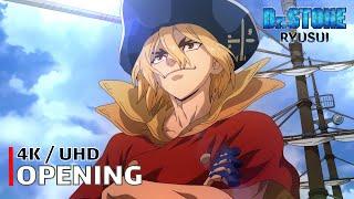 Dr. Stone: Ryusui - Opening 【Good Morning [New] World!】 4K / UHD Creditless | CC