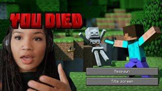 Playing Minecraft Until I Die