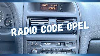 Blaupunkt Car 300 Opel Radio Code eingeben