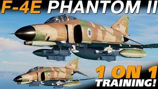 1 on 1 Training in the BEST Jet in DCS: The F-4E Phantom II!