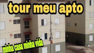 TOUR APto MINHA CASA MINHA VIDA #baixarenda