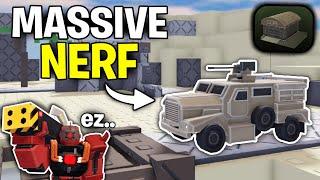 Armored Factory Had a MASSIVE NERF.. is it still GOOD..? | Roblox Tower Defense X