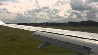 Ryanair Boeing 737-800, Landing at Dusseldorf/Weeze Airport, 15.07.2012.MOV