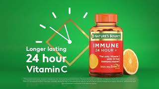 Get Longer Lasting Vitamin C With Nature's Bounty Immune 24*