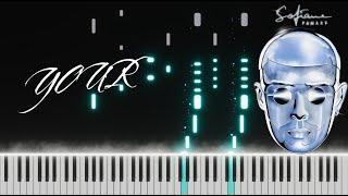 Sofiane Pamart - YOUR [piano tutorial]