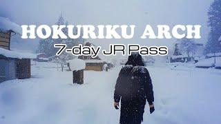  HOKURIKU ARCH [PART 1] TOKYO TO OSAKA 7 DAY JR PASS ALTERNATIVES | JAPAN VLOG | WALK&SEE