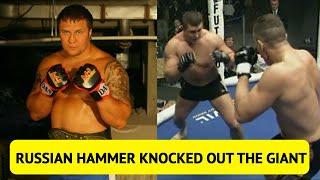 RUSSIAN HAMMER knocked out THE GIANT FROM HOLLAND IN JUST 15 SECONDS! Roman Zentsov and his granite.