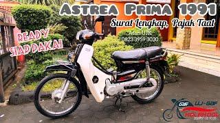 HONDA ASTREA PRIMA 1991, KONDISI BAGUS, MESIN ENAK, PAJAK ON & SIAP PAKAI