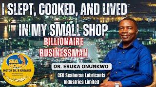 "I USED TRAVELING BAG TO BUY MARKET BEFORE I STARTED SHIPPING CONTAINERS" CEO. Dr. Ebuka Onunkwo