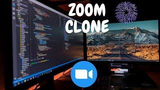 Node.js Express ZOOM Clone Video Chat Web App Deployed to Heroku Using Socket.io in EJS Template