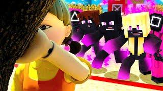 ISY & FLO als ENDERMAN in SQUID GAME?! - Minecraft SQUID GAME