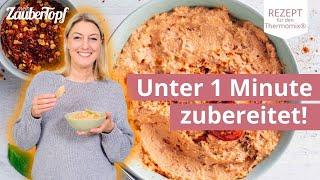 Schnell & Einfach: Tomaten-Mozzarella Dip  | Thermomix® Rezept