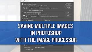 Saving Multiple Images in Photoshop with Scripts