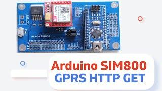 Arduino SIM800 GPRS HTTP GET request internet