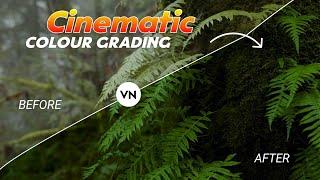 Vn Colour Grading Tutorial | Cinematic Colour Grading In Android | Vn App Editing