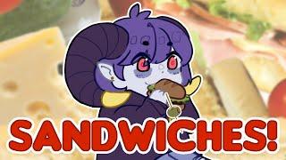 LEECHY! - SANDWICHES! (Prod. PANDEMXNIUM) [LYRIC VIDEO]