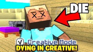  Hack: HOW TO DIE IN CREATIVE MODE! (Yes, Its Real) | @XREALM 