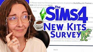 This survey might hint at what Sims 4  kits are coming in 2025?