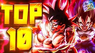 MY DRAGON BALL LEGENDS 7TH ANNIVERSARY PART 2 TOP TEN TIER LIST! (JUNE 2025)