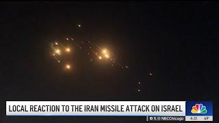 Chicago Jewish community reacts to Iran's missile attack on Israel