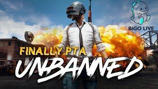 Pubg Mobile and BIGO Live UNBANNED | Latest News in Pakistan | Pta unbanned | PROOF