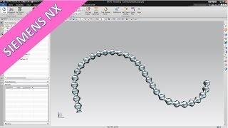 User Wish Flexible Tube - Siemens NX 10 Training - Section Surface - Law Curves