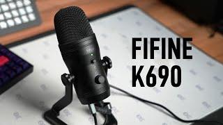 FiFine K690 Microphone Review & Sound Test - Best budget USB mic under 100?