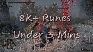 Elden Ring Early Game Grindingspot 8K+ Runes Under 3 Mins[PC][1440p][60fps][No Commentary]