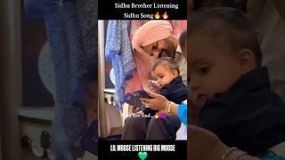Sidhu moose wala brother listening his song | Chota Sidhu dance #sidhumoosewala #chotasidhu #lock