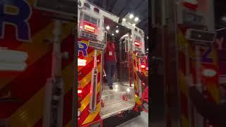 D.C. Rescue Squad 2 at FDIC 2023 #shorts #firetruck #ambulance #police #fdic