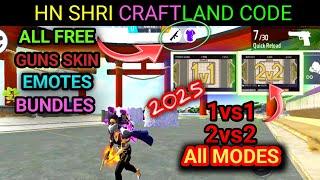 HN Shri ALL Craftland Map Code  1 vs 1, 2vs2, 9999+ Likes | HN Shri ALL Craftland Map Code Password