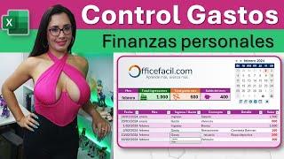 Control de gastos en #excel  | finanzas personales 