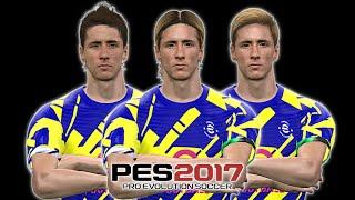 PES 2017 | NEW FERNANDO TORRES 2006/2015 FACE COLLECTION CONVERTED FROM PES 21 | DOWNLOAD