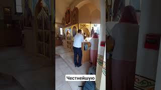 Честнейшую Херувим на всенощном бдении в праздник прп. Сергия Радонежско