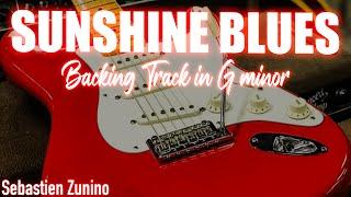 Shining Blues Backing Track in G minor | SZBT 1054