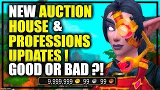 Patch 10.0: New AUCTION HOUSE & All professions updates in DRAGONFLIGHT! WoW Gold Making