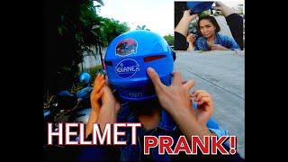 Helmet Prank! Langhap Sarap. #Prank #motovlogers #Antique #Funny