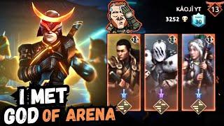 When You Meet God Of Arena @KaoJi-SFA  | Shadow Fight 4 Arena