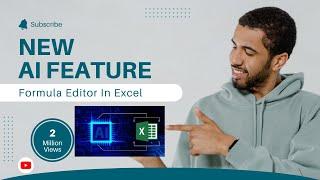 New AI Feature in Excel || AI Aided formula editor || Excel Tricks || #excel